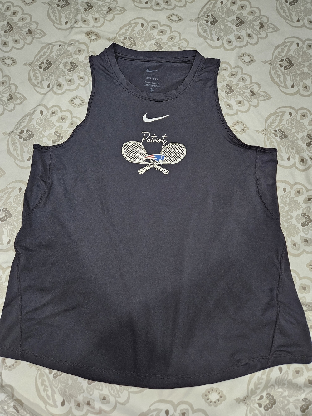 Nike Dri-FIT 'Patriot' Tennis Tank - Black